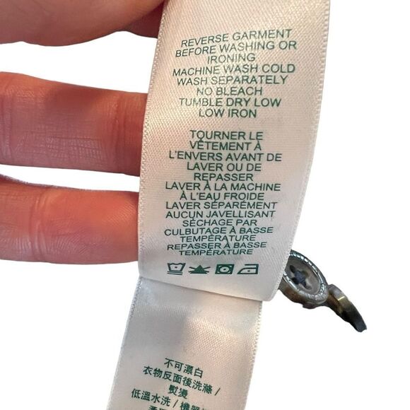 Roots navy corduroy long sleeve dress. Size xs - Picture 4 of 11